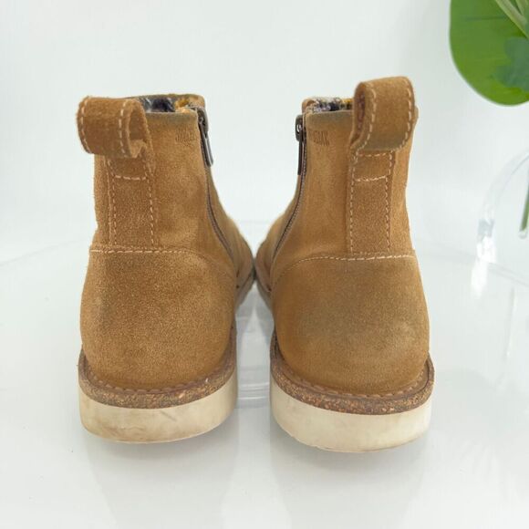 Birkenstock Melrose Ankle Boots Women's Size 37 6 Brown  Suede Leather Side Zip - Picture 7 of 16